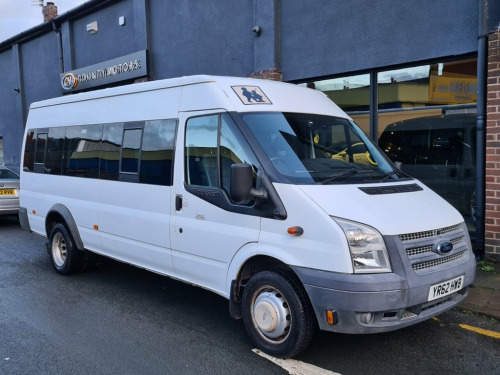 Ford Transit  430 HDT BUS 17 STR Ex high school bus, Very low mi 