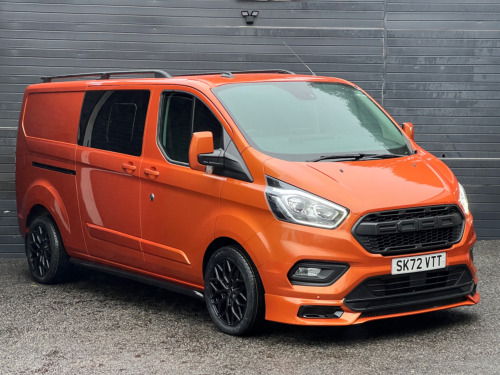Ford Transit Custom  2.0 TDCI 170PS G-SPORT CREW VAN LIMITED 320 LWB L2 FULLY LOADED WITH EXTRAS