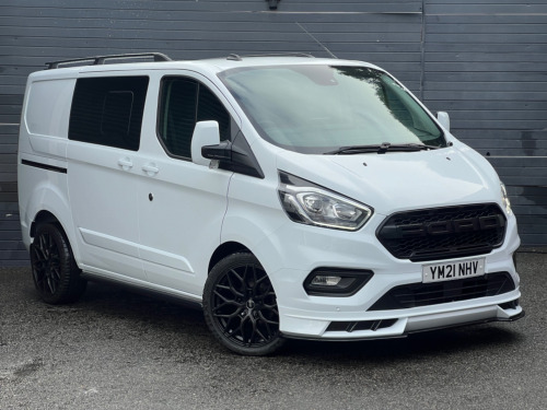 Ford Transit Custom  2.0 TDCI 130 PS AUTO G-SPORT CREW VAN SWB L1 LIMITED FULLY LOADED WITH EXTR