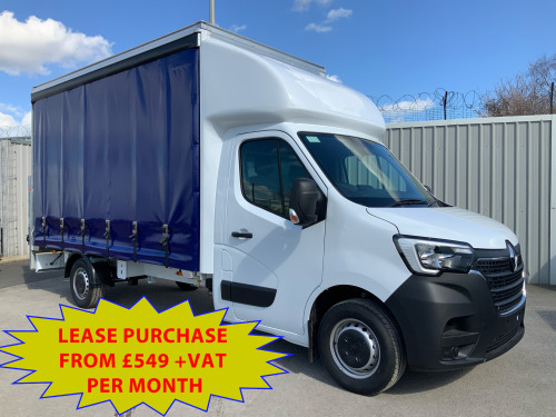 Renault Master  2.3 DCI  145 BHP 4.1 METRE CURTAINSIDE **EURO 6.3 ** IN STOCK **AIR CON ** 