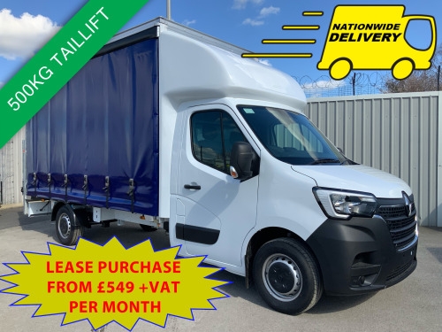 Renault Master  2.3 DCI 145 BHP  4.1 METRE CURTAINSIDE + 500KG TAILLIFT** A/C ** CRUISE  **