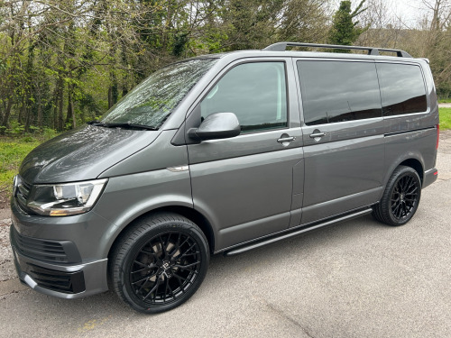 Volkswagen Transporter  T6 TDI 8 SEAT SHUTTLE SWB IN INDIUM GREY - EURO SIX - DONE ONLY 15,000 MILE