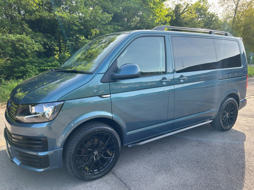 Volkswagen Transporter  T6 TDI 8 SEAT SHUTTLE SWB IN BAMBOO GREEN - EURO SIX - DONE ONLY 13,000 MIL