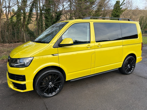 Volkswagen Transporter  T6 TDI 8 SEAT SHUTTLE SWB IN GRAPE YELLOW - EURO SIX