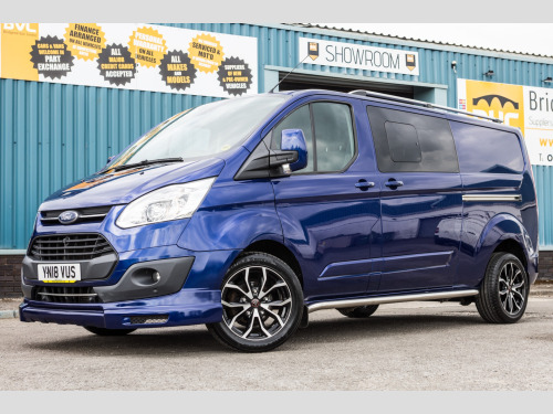 Ford Transit Custom  310 LIMITED 2.0 TDCI 130 BHP L2 H1 6 SEAT DOUBLECAB DIESEL 6 SPEED MANUAL V