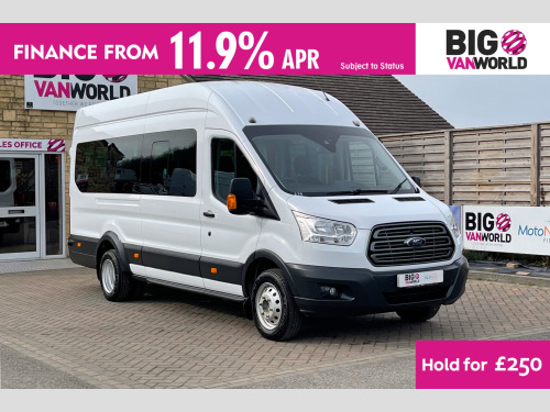 Ford Transit  460 TDCI 155 L4H3 TREND 17 SEAT BUS HIGH ROOF DRW RWD  (18436)