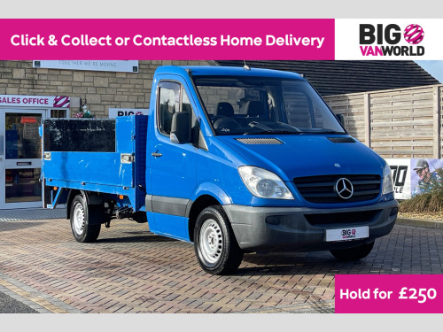 Mercedes-Benz Sprinter  313 CDI 129 SINGLE CAB ALLOY DROPSIDE WITH TAIL LIFT  (18474)