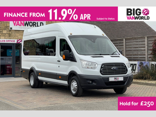 Ford Transit  460 TDCI 155 L4H3 TREND 17 SEAT BUS HIGH ROOF DRW RWD