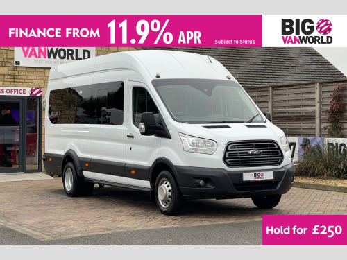 Ford Transit  460 TDCI 125 L4H3 TREND 17 SEAT BUS HIGH ROOF DRW RWD