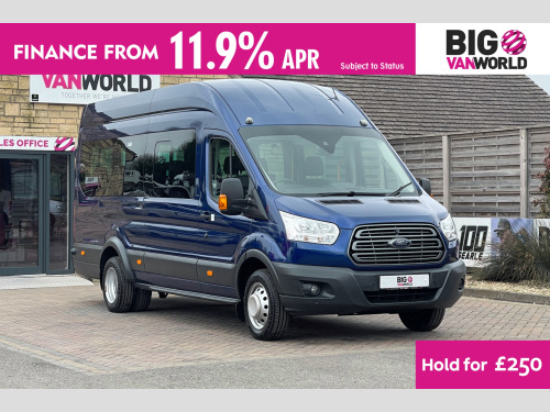 Ford Transit  460 TDCI 155 L4H3 TREND 17 SEAT BUS HIGH ROOF DRW RWD  (19072)