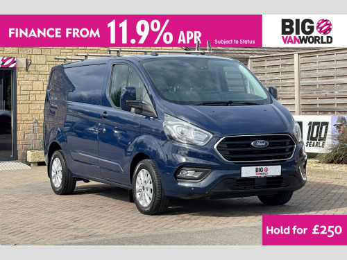 Ford Transit Custom  300 TDCI 170 L1H1 LIMITED ECOBLUE SWB LOW ROOF FWD AUTO