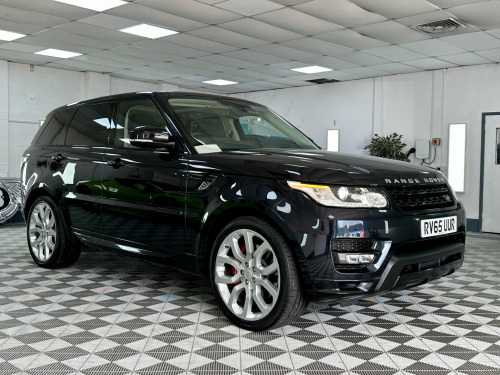 Land Rover Range Rover Sport  4.4 AUTOBIOGRAPHY DYNAMIC + MARIANA BLACK WITH TWO TONE IVORY INTERIOR + 1 