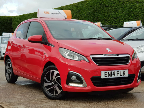 Peugeot 108  1.2 ALLURE * ONLY 29.000 MILES & PARKING CAMERA*