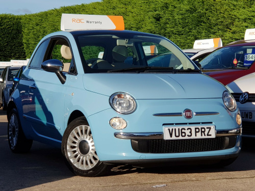 Fiat 500  1.2 LOUNGE  *PAN ROOF* *ONLY 35 TAX*