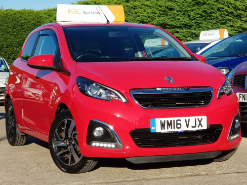 Peugeot 108  1.2 PURETECH ALLURE * ONLY 11,000 MILES & PARKING CAMERA*