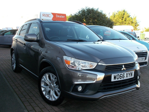 Mitsubishi ASX  4  1.6 Di-D  4X4  *SAT NAV, LEATHER & PAN ROOF*