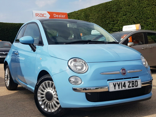 Fiat 500  1.2 LOUNGE 3-Door * ONLY 42,000 MILES & PAN-ROOF *