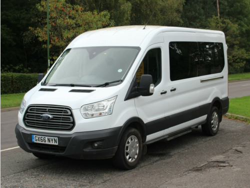 Ford Transit  2.2 TDCi 410 HDT Trend 15 Seat Minibus 4dr Diesel Manual L3 H2 (196 g/km, 1