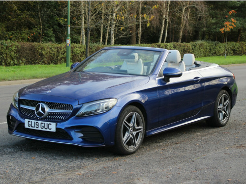 Mercedes-Benz C-Class  2.0 C220d AMG Line Cabriolet 2dr Diesel G-Tronic+ 4MATIC Euro 6 (s/s) (194 