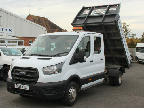 Ford Transit  2.0 350 EcoBlue Leader Tipper Double Cab DRW 4dr Diesel Manual RWD L3 Euro 