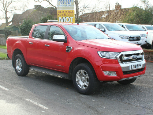 Ford Ranger  2.2 TDCi Limited 1 Pickup Double Cab 4dr Diesel Auto 4WD Euro 5 (160 ps)