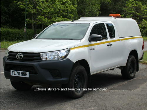 Toyota Hi-Lux  2.4 D-4D Active Extra Pickup Extended Cab 4dr Diesel Manual 4WD Euro 6 (s/s