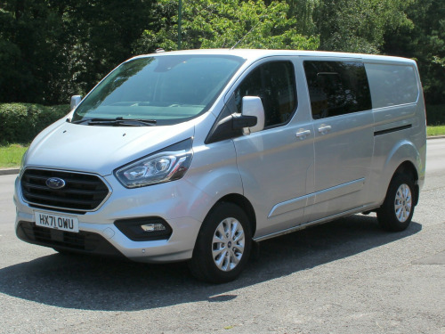 Ford Transit Custom 2.0 320 EcoBlue Limited Crew Van Double Cab 5dr Diesel Manual L2 H1 Euro 6