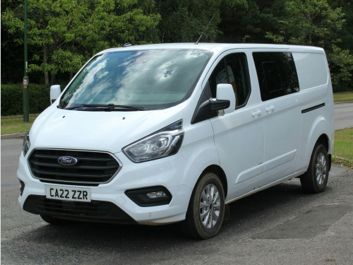 Ford Transit Custom  2.0 320 EcoBlue Limited Crew Van Double Cab 5dr Diesel Manual L2 H1 Euro 6 