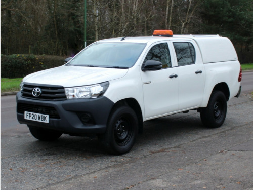 Toyota Hi-Lux  2.4 D-4D Active Pickup Double Cab 4dr Diesel Manual 4WD Euro 6 (s/s) (150 p 