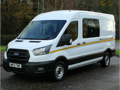 Ford Transit  2.0 350 EcoBlue Leader Crew Van Double Cab 6dr Messing Unit  FWD L3 H2 Euro