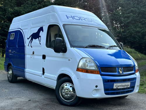 Renault Master  2.5 TD dCi 35 Panel Van HORSE BOX 4dr Diesel Manual FWD L3 H3 (115 bhp)