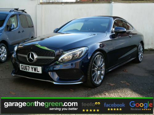 Mercedes-Benz C-Class  2.1 C220d AMG Line (Premium) G-Tronic+ Euro 6 (s/s) 2dr