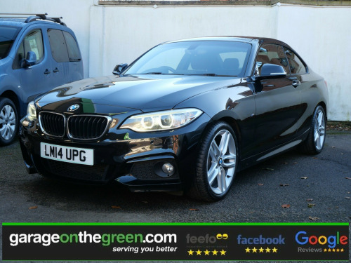 BMW 2 Series  2.0 220i M Sport Euro 6 (s/s) 2dr 52000 Miles