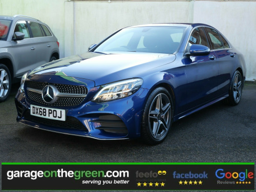 Mercedes-Benz C-Class  2.0 C220d AMG Line G-Tronic+ Euro 6 (s/s) 4dr 38000 Miles