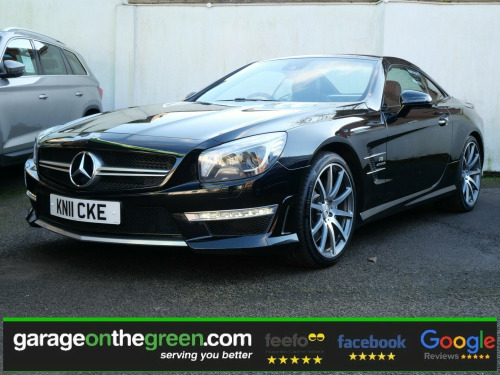 Mercedes-Benz SL-Class  5.5 SL63 V8 AMG SpdS MCT Euro 5 (s/s) (537 ps) 2dr 38000 Miles