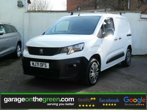 Peugeot Partner  1.5 BlueHDi 1000 Professional Premium SWB Euro 6 5dr 1 Owner 28000 Miles No