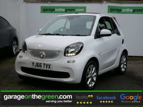 Smart fortwo  1.0 Passion Cabriolet Twinamic Euro 6 (s/s) 2dr Only 27000 Miles 20 Pound R 