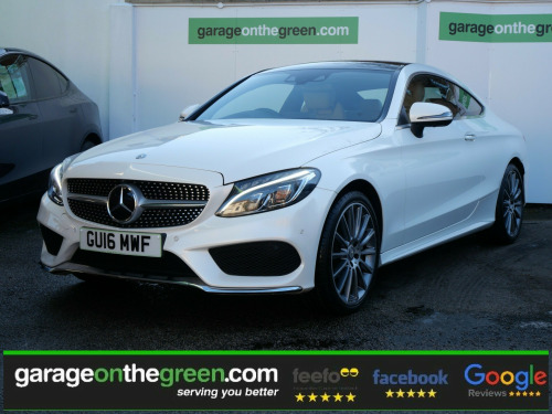 Mercedes-Benz C-Class  2.1 C250d AMG Line (Premium Plus) G-Tronic+ Euro 6 (s/s) 2dr Only 42000 Mil 