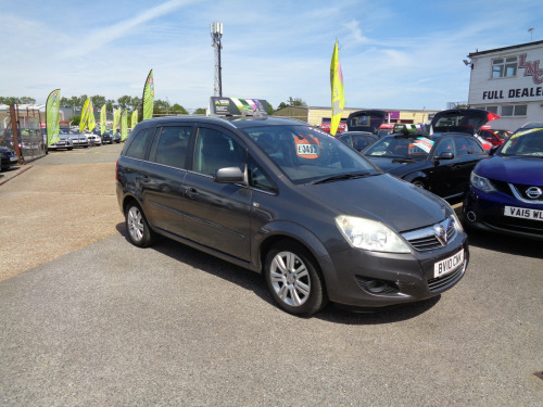 Vauxhall Zafira  1.6 7 SEAT DESIGN 5-Door