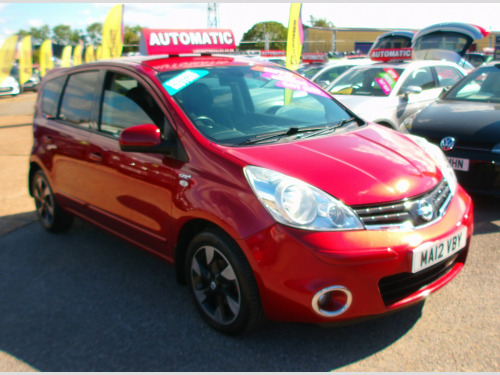Nissan Note  AUTOMATIC 1.6 N-TEC PLUS 5-Door
