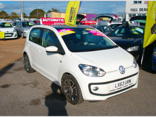 Volkswagen up!  AUTOMATIC 1.0 High up Hatchback 5dr Petrol ASG Euro 5 (75 ps)