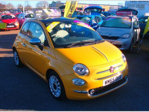 Fiat 500  1.2 Lounge Hatchback 3dr Petrol Manual Euro 6 