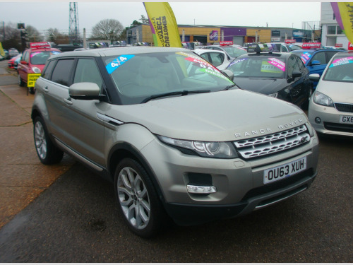 Land Rover Range Rover Evoque  Automatic 2.2 SD4 Prestige SUV 5dr Diesel 