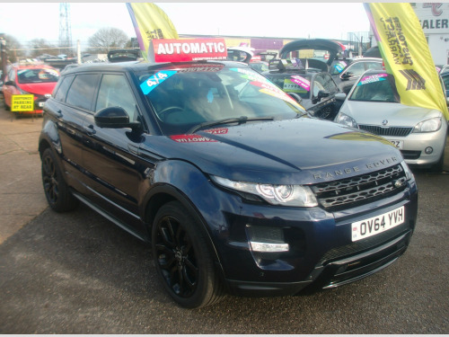 Land Rover Range Rover Evoque  AUTOMATIC 2.2 SD4 Dynamic SUV 5dr Diesel Auto 4WD Euro 5 (s/s) (190 ps) 