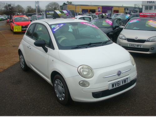 Fiat 500  1.2 Pop Hatchback 3dr Petrol Manual Euro 5 (s/s)