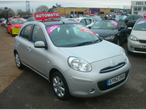 Nissan Micra  Automatic 1.2 DIG-S Tekna Hatchback 5dr Petrol CVT