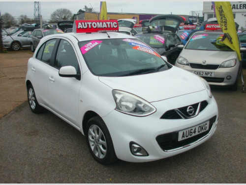 Nissan Micra  Automatic 1.2 Acenta Hatchback 5dr Petrol CVT 