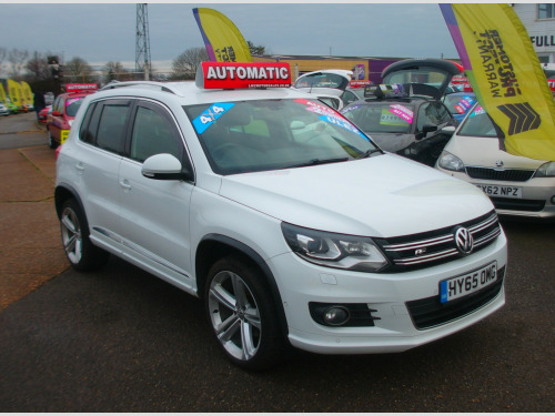 Volkswagen Tiguan  Automatic 2.0 TDI BlueMotion Tech R-Line SUV 5dr Diesel DSG 4WD Euro 6 (s/s 