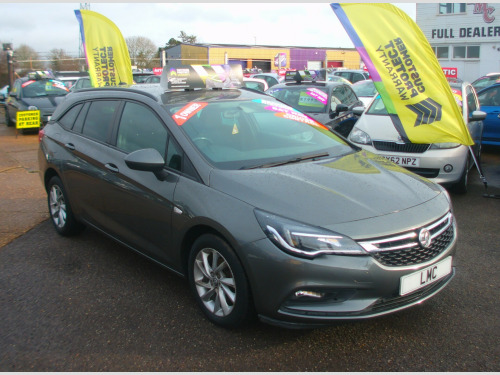 Vauxhall Astra  1.0i Turbo ecoTEC Tech Line Nav Sports Tourer 5dr Petrol Manual Euro 6 (s/s 