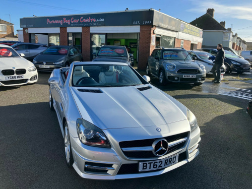 Mercedes-Benz SLK  200 BlueEfficiency AMG Sport Convertible 2 Dr Petrol G-Tronic+ Euro 5 (s/s) 